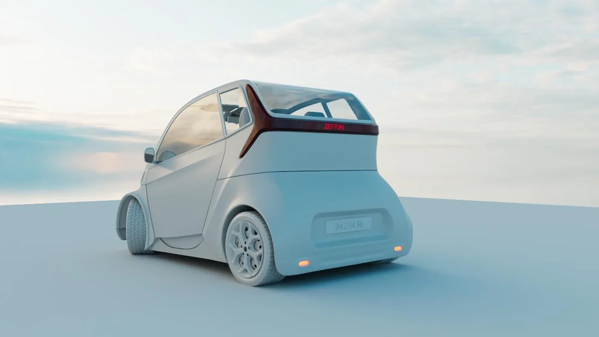 Zeytun elektrikli mikro mobilite aracı prototipi